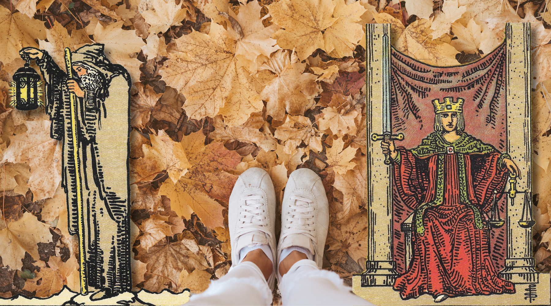 The Hermit & Justice: Tarot Themes for September's Sacred Shift