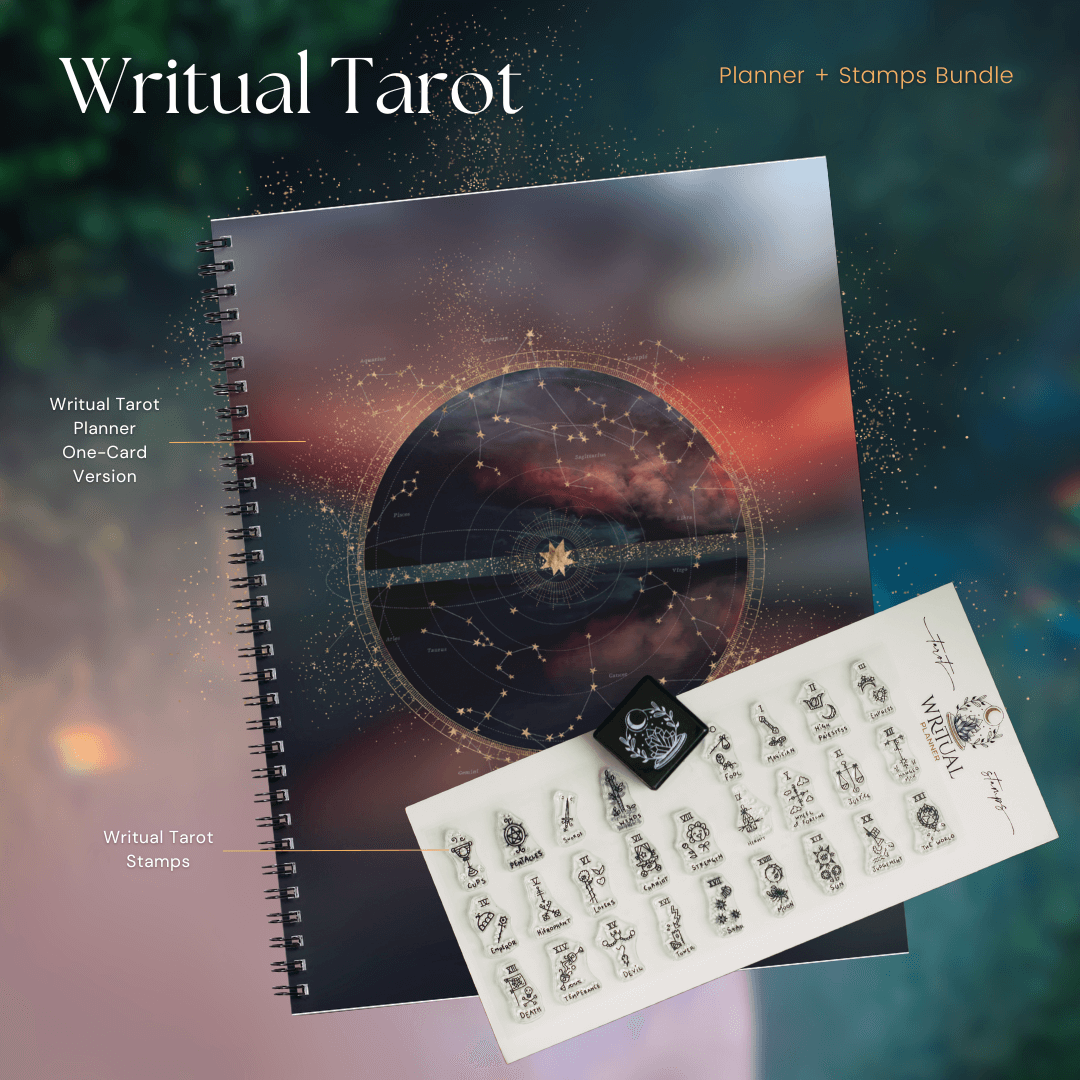 2025 Writual Tarot Planner + Stamps Bundle