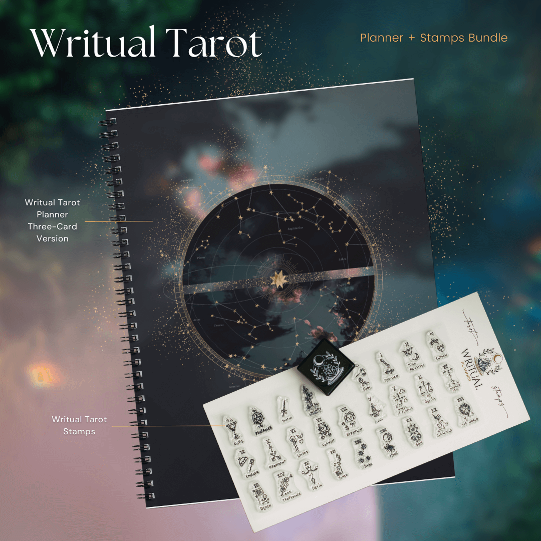 2025 Writual Tarot Planner + Stamps Bundle