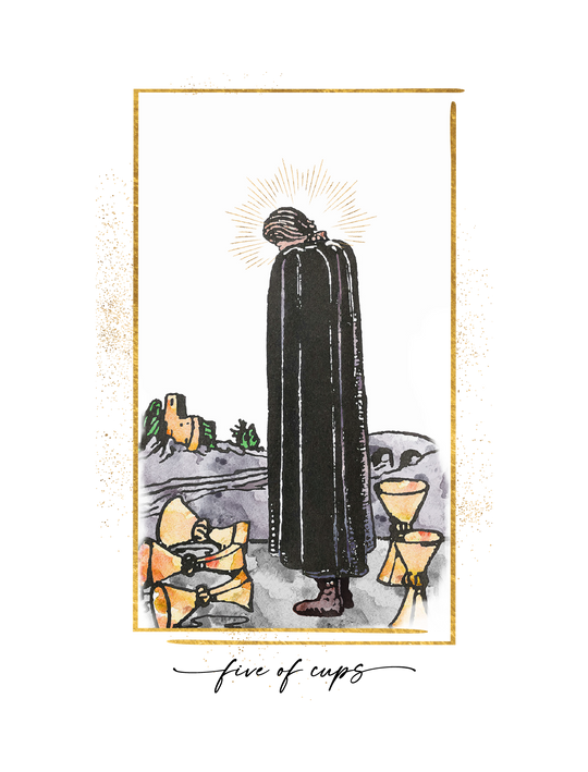 Five of Cups Tarot Card