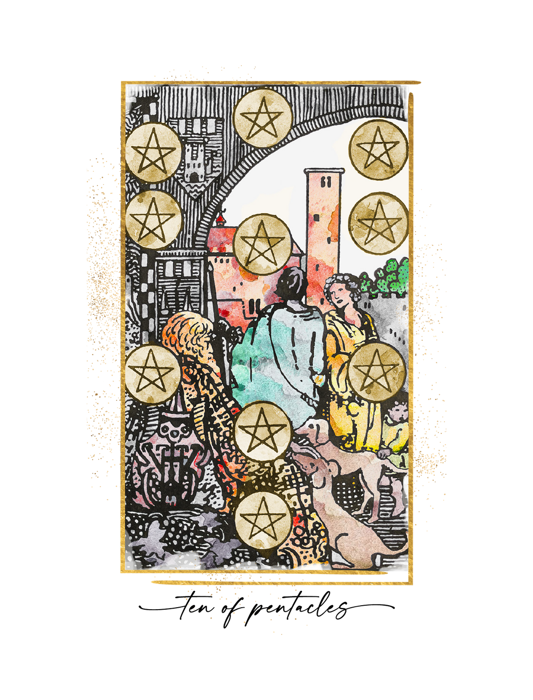 Ten of Pentacles Tarot Card Meaning – Writual Planner