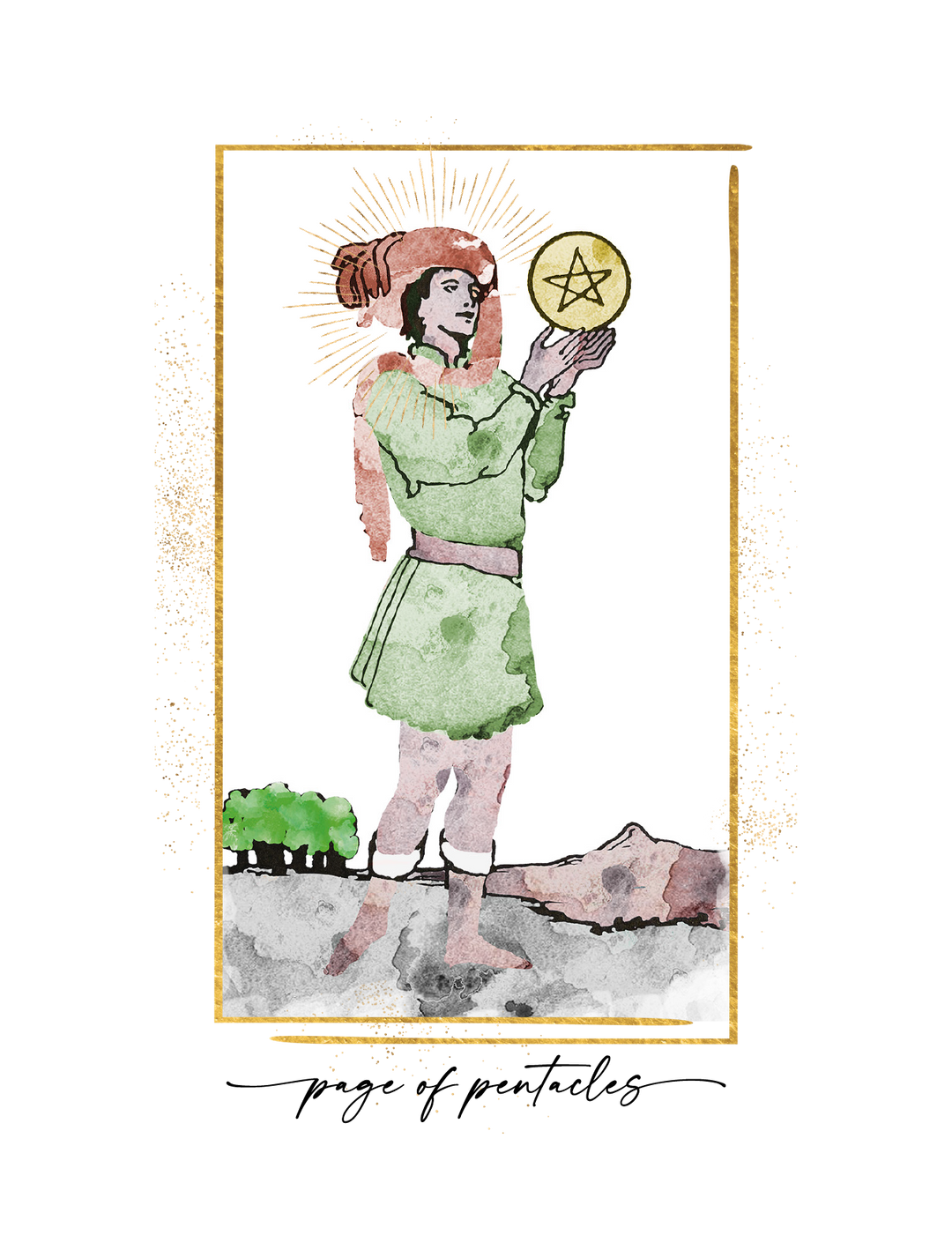 Page of Pentacles Tarot Card Meaning – Writual Planner