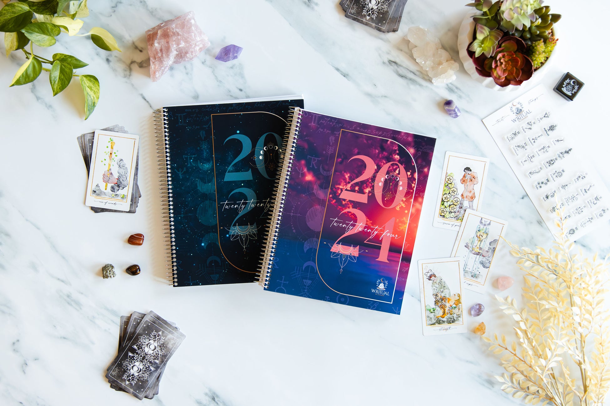 Writual Planner Tarot Journals for SelfCare and SelfDiscovery