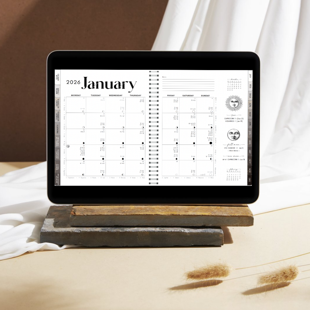 2026 Writual Tarot Planner (Interactive PDF) – Writual Planner